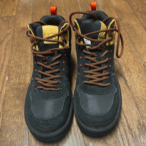 UGG Black/Orange Lace Up Sneaker - Picture 2 of 9
